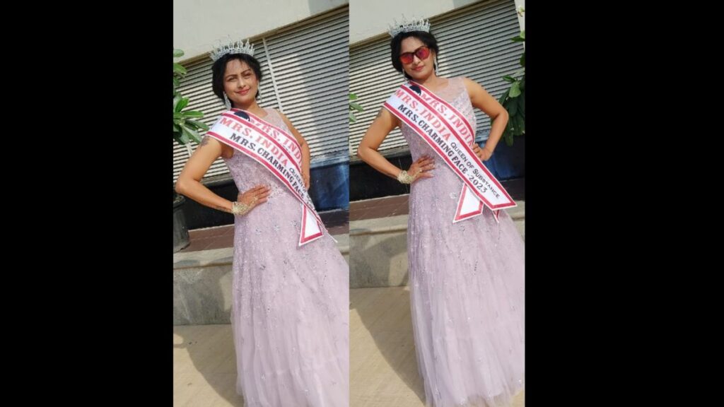 Mrs Sreevidya Chira –Winner of Mrs India Charming Face 2023