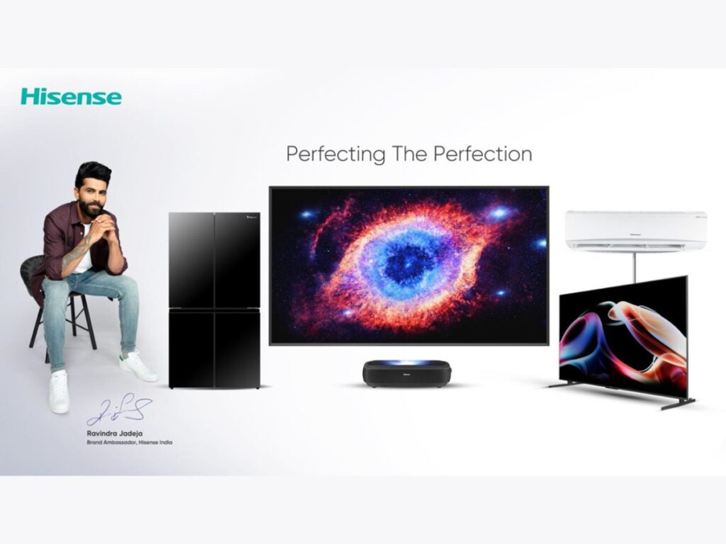 Hisense Elevates Its Game with Cricket Sensation Ravindra Jadeja as Brand Ambassador